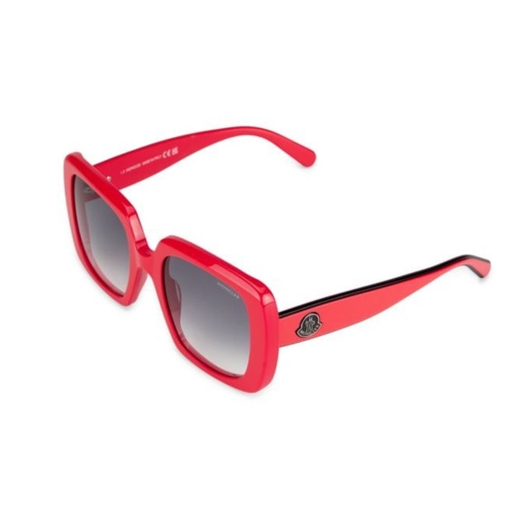 Moncler Bold Red Sunglasses Red - Picture 3 of 9